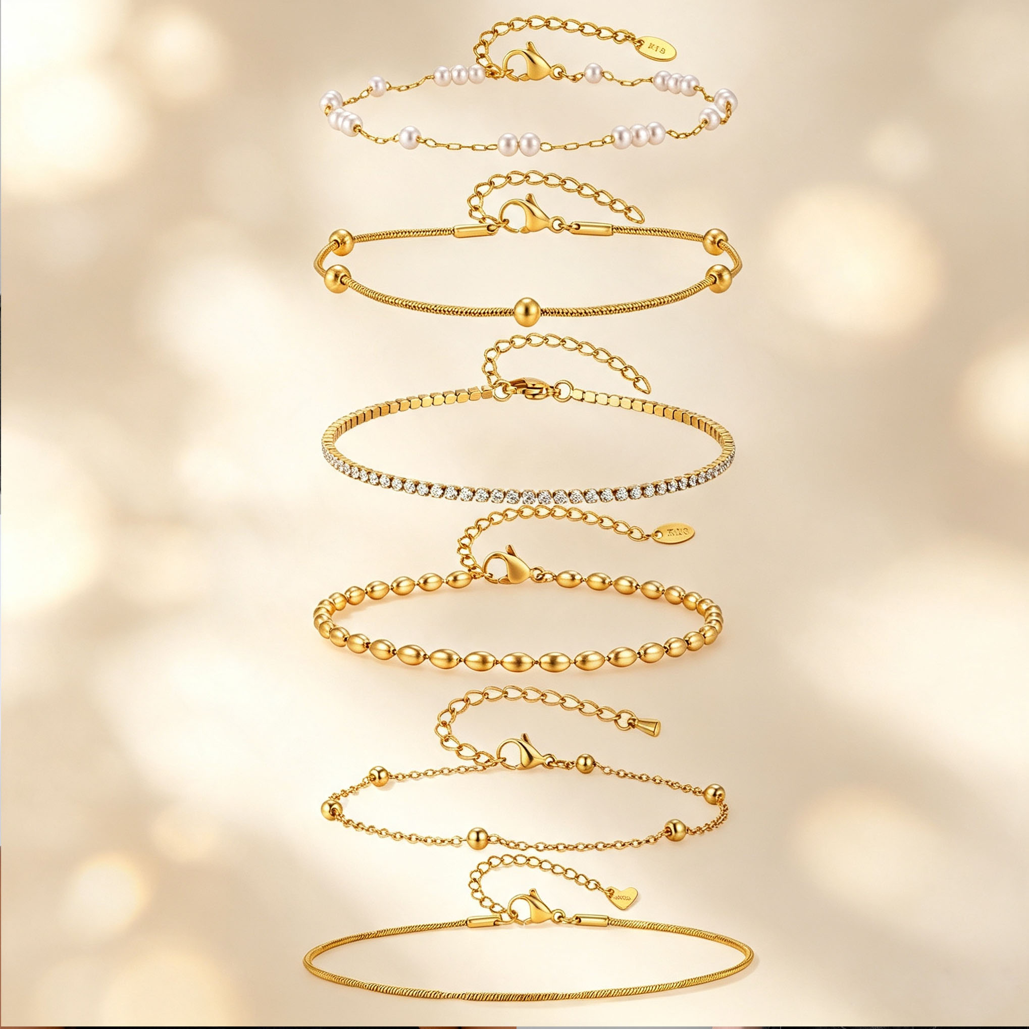 Women's Dainty Snake Chain Ank - đánh giá và giá Jc Jewelry & Watches Photos
