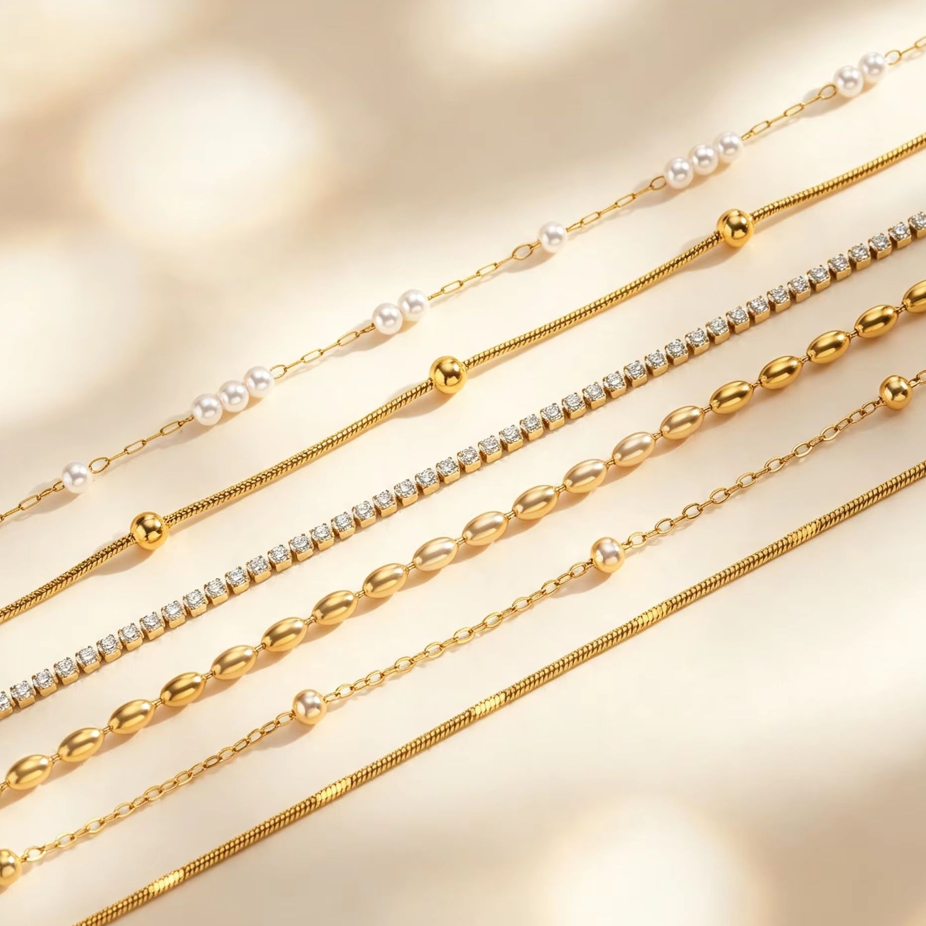 Women's Dainty Snake Chain Ank - đánh giá và giá Jc Jewelry & Watches Photos